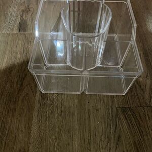 Clear Bathroom Organizer